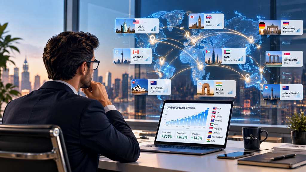 International SEO services for global search visibility and market expansion