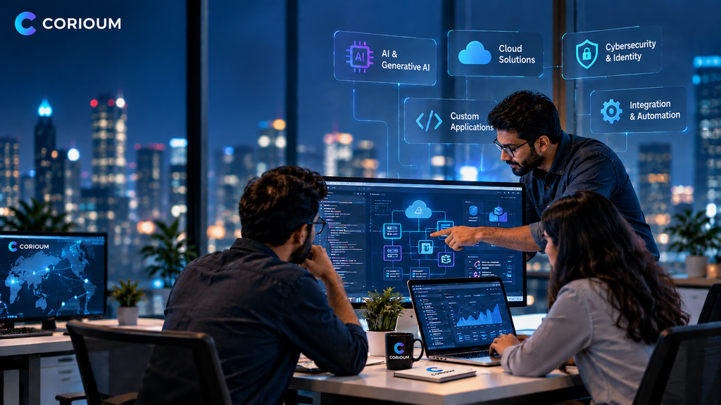 Custom software development services for AI, cloud and cybersecurity