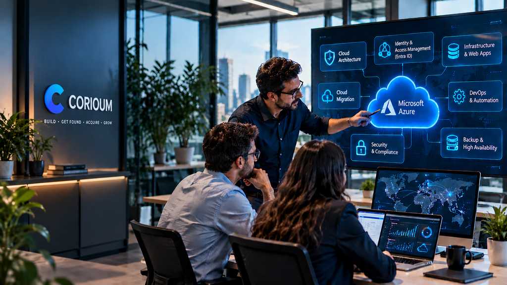 Cloud solutions and Azure architecture services for secure scalable business technology